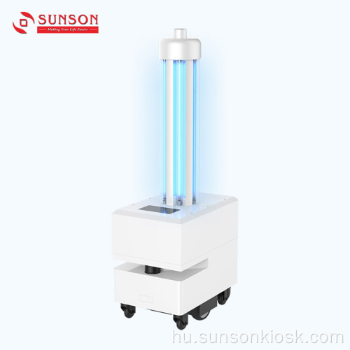 UV fény fertőtlenítő robot
